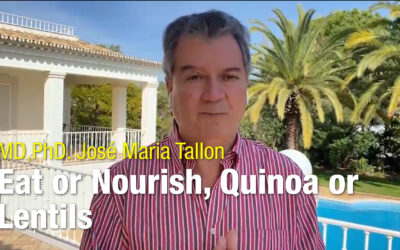 Comer ou nutrir, quinoa ou lentilhas