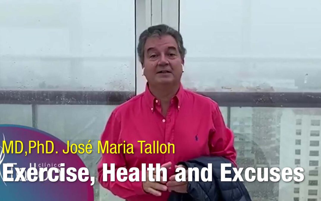 Exercício, saúde e desculpas